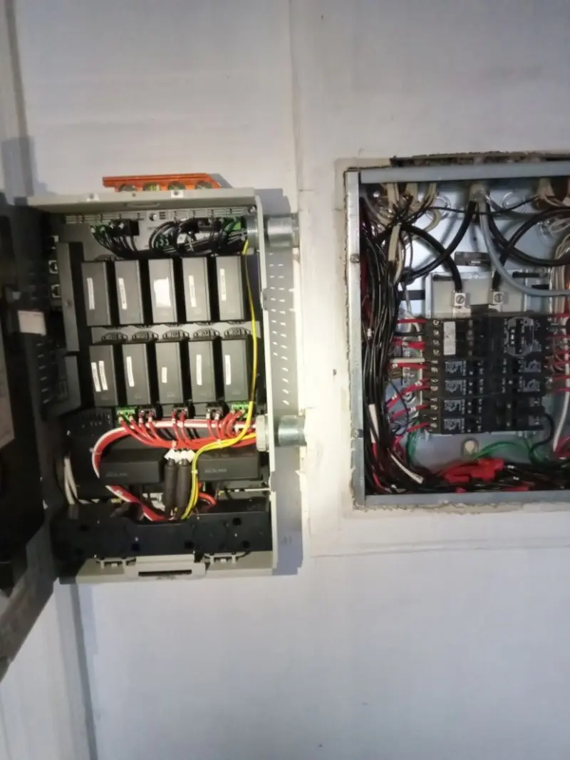 Electrical panel upgrade completed for Commercial Electrician Services in Grangeville